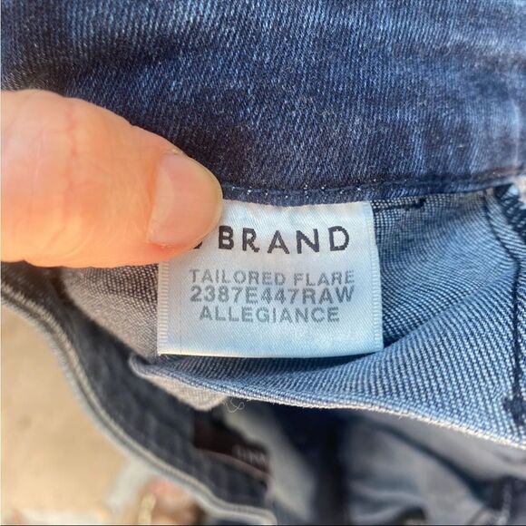J Brand allegiance tailored flare jeans size 25 - Picture 9 of 14